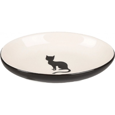 Flamingo Cat Nala keramická miska černobílá 13 cm 90 ml – Hledejceny.cz