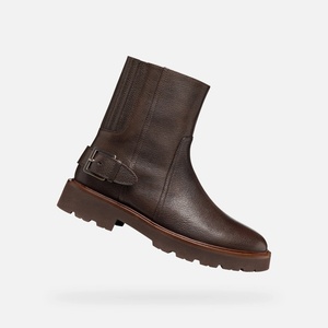 Geox Тъмнокафяви дамски боти Geox Norize Geox | Kafyav | ЖЕНИ | 36 - zoot - 334,43 лв