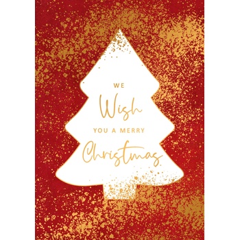 Artige Поздравителна картичка Artige - Коледна елха (FST005)