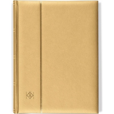 LEUCHTTURM Album na známky COMFORT METALLIC, A4, 64 černých stran Barva: Zlatá