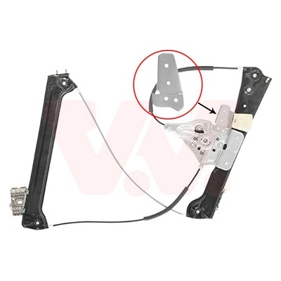 Zvedací zařízení oken VAN WEZEL 0660264
