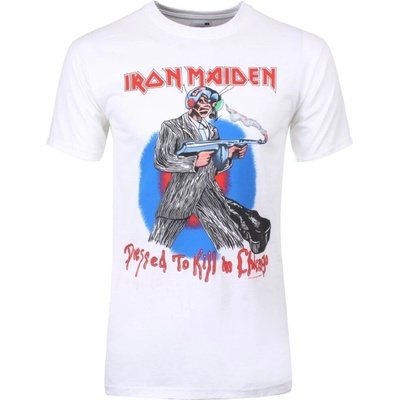 Iron Maiden Chicago Mutants (Back Print) White M Риза (IMTEE38MW02)