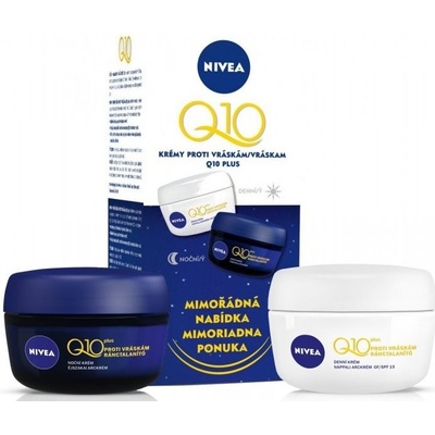 Nivea Q10 nočný krém denný krém pre normálnu a suchú pokožku 100 ml