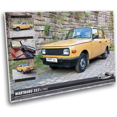 Obraz č. 21 - WARTBURG 353 s (1984) 100x70 cm