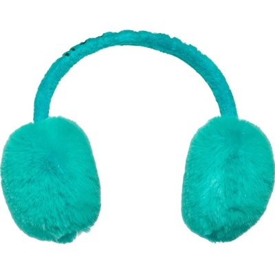 Goldbergh Fluffy Ear Warmers Ice Green