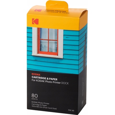 KODAK Photo Cartridge Printer Dock 4x6" 80-pack