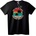NOONEBRAND Тениска Лятен Рай Добри Вибрации - 2XL, Black