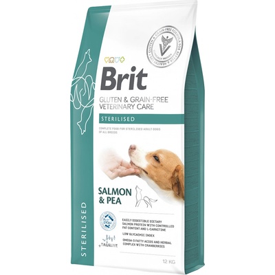 Brit Veterinary Diet Dog Gluten & Grain Free Sterilised 12 kg