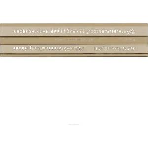 KOH-I-NOOR Линия Шаблон букви и цифри 2, 5 мм Koh-I-Noor 748002