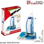 CubicFun Puzzle 3D skyscraper Burj Al. Arab