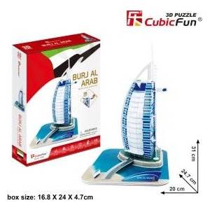 CubicFun Puzzle 3D skyscraper Burj Al. Arab