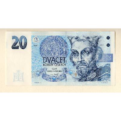Česká republika – 20 korun 1994 S. A