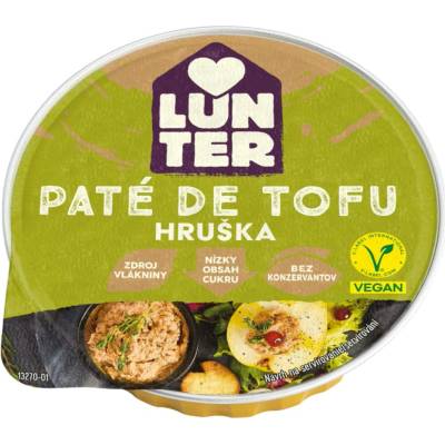 Lunter Paté de Tofu Hruška 75 g