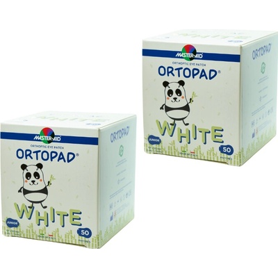 Ortopad detské okluzory White 2 x 50 ks Medium