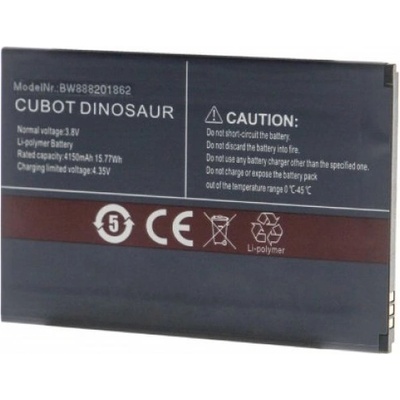 VHBW Батерия за Cubot Dinosaur, 4150 mAh (888201862)