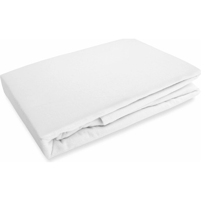 Darymex flanel prostěradlo s gumou bíllé 200X220