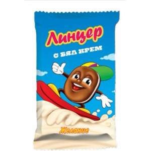  Линцер с бял крем Желание 60гр