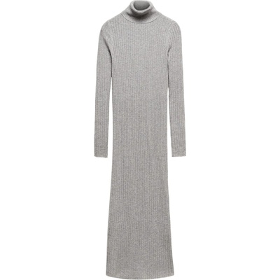 MANGO Плетена рокля 'Goletac' сиво, размер XS