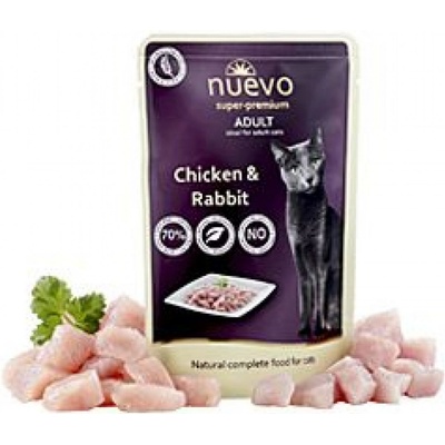 Nuevo Cat Adult kuře a králík 85 g