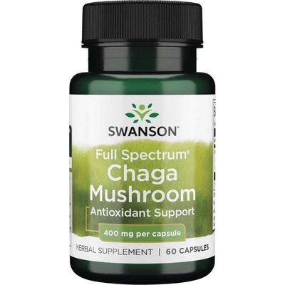 Swanson Chaga Mushroom 60 kapslí