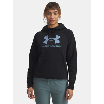 Under Armour UA Rival Flc Shimmer Hdy-BLK černá