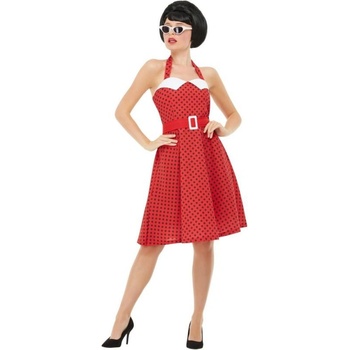 Smiffys.com 50 léta šaty s puntíky L