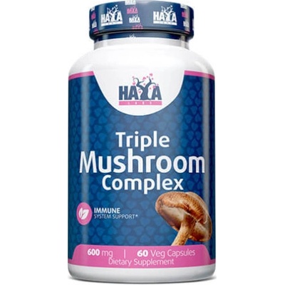 Haya Labs Triple Mushroom Complex 60 kapsúl