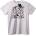 NOONEBRAND Тениска Любовта е във Въздуха - XS, White