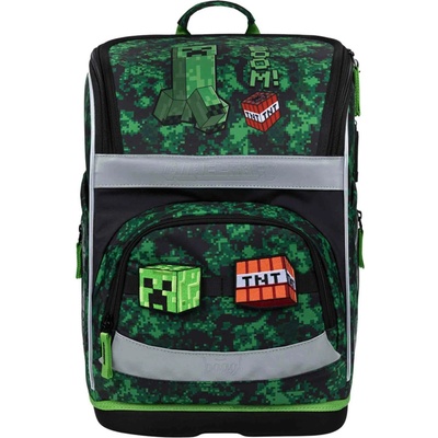 Baagl ZIPPY PLUS MINECRAFT BOOM zelená