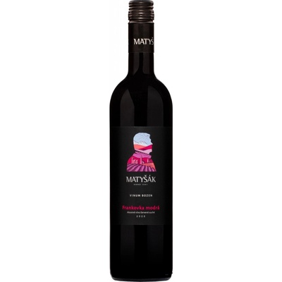 Matyšák VGB Frankovka modrá 12,5% 0,75 l (holá láhev)