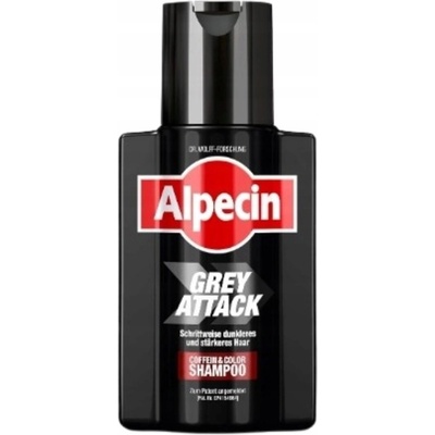 Alpecin Grey Attack šampon proti šedivění vlasů 200 ml