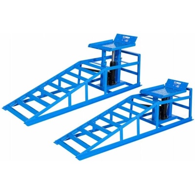 GEKO Nájezdové rampy s hydraulickým zvedákem, pár - 2 t - G02048