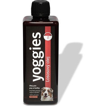 Yoggies Lososový olej pro psy a kočky 500 ml