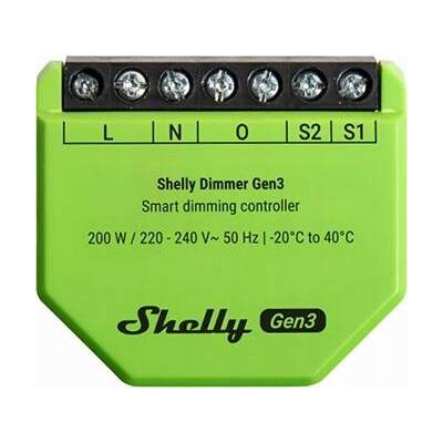 Chytrý WiFi stmívač Shelly Dimmer Gen3
