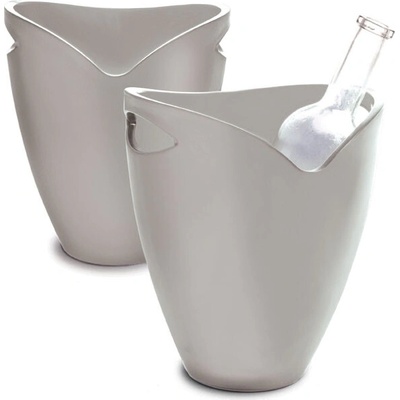 Ice Bucket, vedro na ľad - strieborné