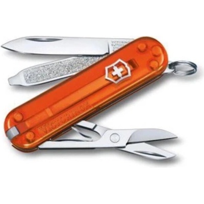 Victorinox Classic SD Transparent Colors Fire Opal