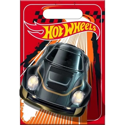 Party tašky Hot Wheels 6ks