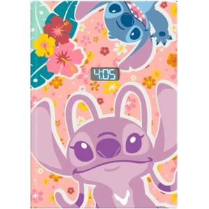 CYP Brands Тефтер с LCD часовник CYP Brands - Stitch (LAS4202)