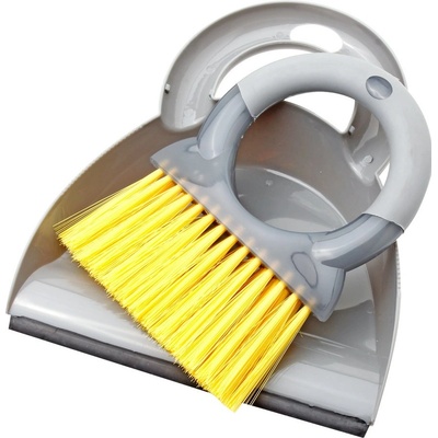 Brunnes Tidy Metlička sivá žltá