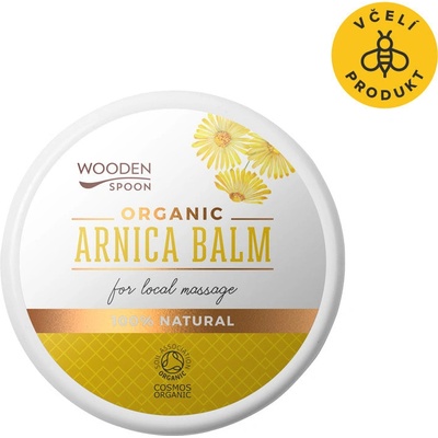 WoodenSpoon Přírodní masážní balzám s výtažky arniky WoodenSpoon, 15 ml