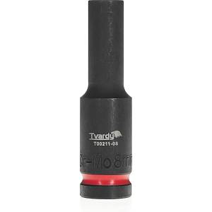 Tvardy Удължена ударна вложка Tvardy 1/2" 8mm 6-стенна, CR-MO 81885 (T00211-08)