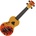 Mahalo Hawaii Hawaii Orange Burst Сопрано укулеле (MD1HA-ORB)