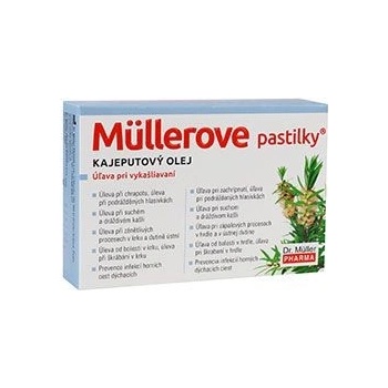 Pastilky s kajeputovým olejem Dr.Müller pas. 24