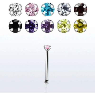 Piercingate piercing do nosu s kamínkem PNO00264 – Zboží Dáma