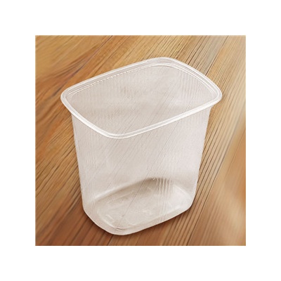 ECOFOL Plastová miska hranatá PP 500 ml ideal pack® bal/100 ks