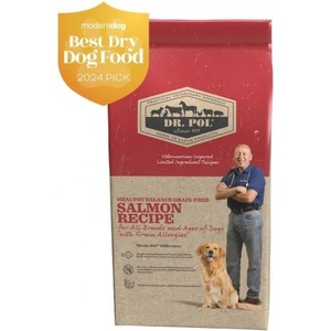 Dr. Pol Healthy Balance Grain Free Salmon Dog - висококачествена храна за кучета БЕЗ ЗЪРНО със сьомга 10 кг - САЩ