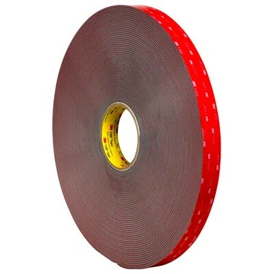 3M 4947F VHB obojstranne silne lepiaca akrylová páska 1,1 mm x 1200 mm x 66 m čierna