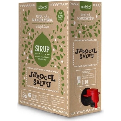 Koldokol sirup jitrocel a šalvěj 3 kg