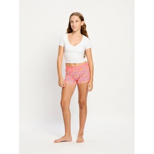 Modibodi Момичешки менструални бикини Modibodi Teen Hipster Boyshort Moderate Happy Hearts Modibodi | Rozov Mnogotsveten | Момичешки | 10-12 години