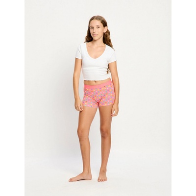 Modibodi Момичешки менструални бикини Modibodi Teen Hipster Boyshort Moderate Happy Hearts Modibodi | Rozov Mnogotsveten | Момичешки | 10-12 години
